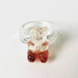 Acrylic ring " Gummy bear"
